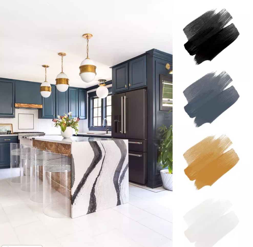 kitchen color combinations