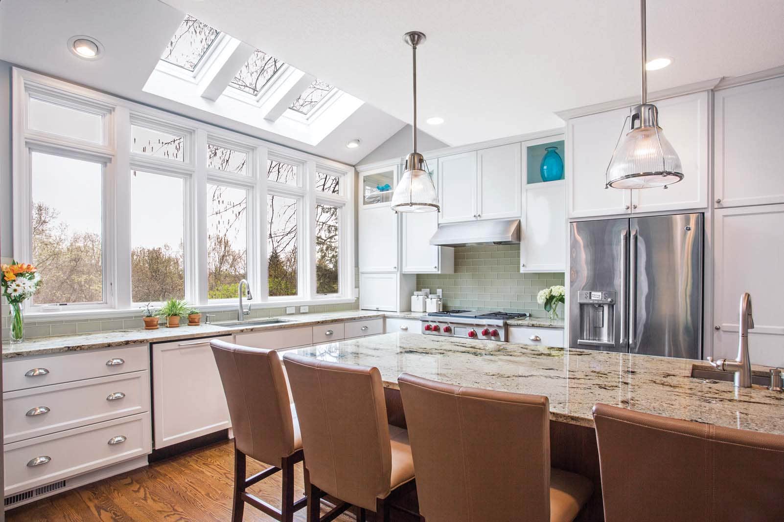 natural light in kitchen