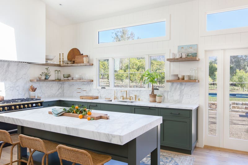 matching countertops and backsplash