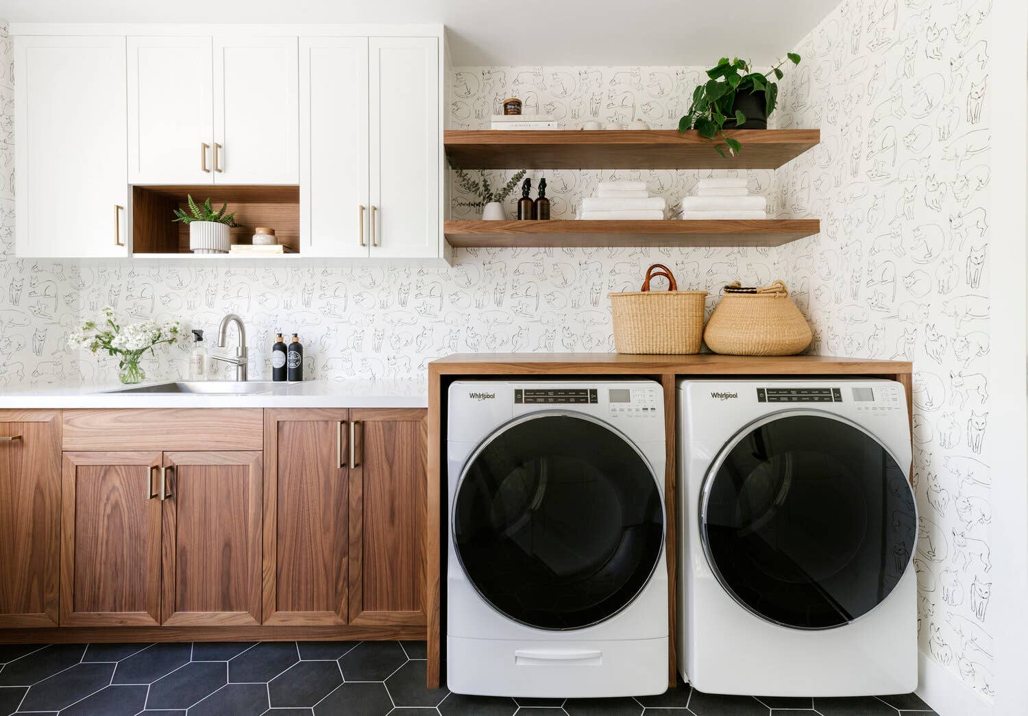 laundry room shelving ideas