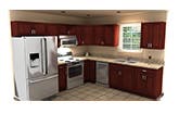 Charleston Cherry Bathroom Cabinets 10 Foot Run Charleston Cherry Bathroom Cabinets 10 Foot Run