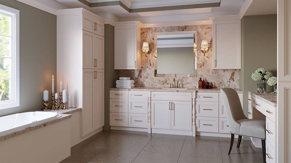 York Linen Bathroom Cabinets