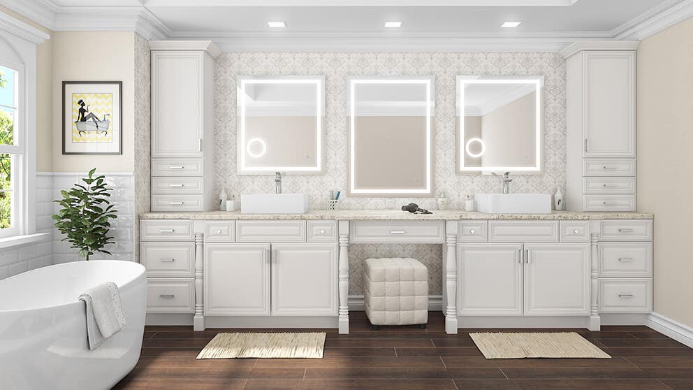 Bristol Linen Bathroom Cabinets