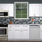 Colorado White Shaker Kitchen Cabinets 10 Foot Run Colorado White Shaker Kitchen Cabinets 10 Foot Run
