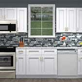 Summit Shaker White Kitchen Cabinets 10 Foot Run Summit Shaker White Kitchen Cabinets 10 Foot Run