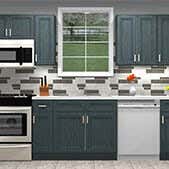 York Driftwood Grey Kitchen Cabinets 10 Foot Run York Driftwood Grey Kitchen Cabinets 10 Foot Run