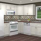 York Linen Kitchen Cabinets 10X10 Kitchen