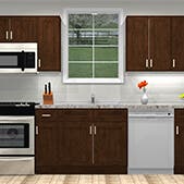 York Saddle Kitchen Cabinets 10 Foot Run York Saddle Kitchen Cabinets 10 Foot Run