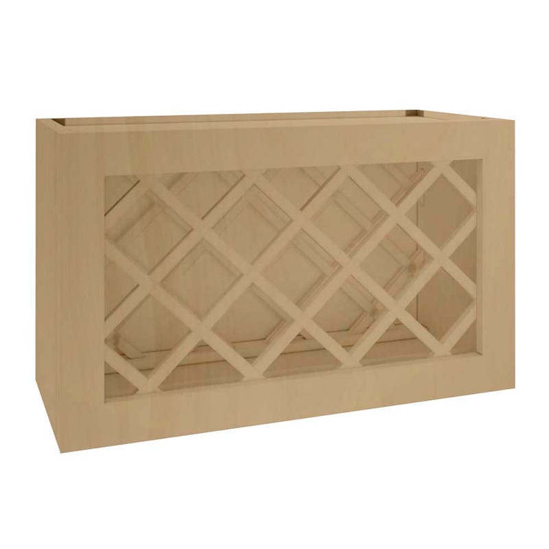 Wall Wine Rack Cabinet 30 x 18
