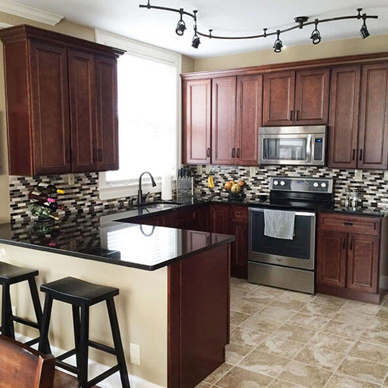 York Chocolate Kitchen Cabinets