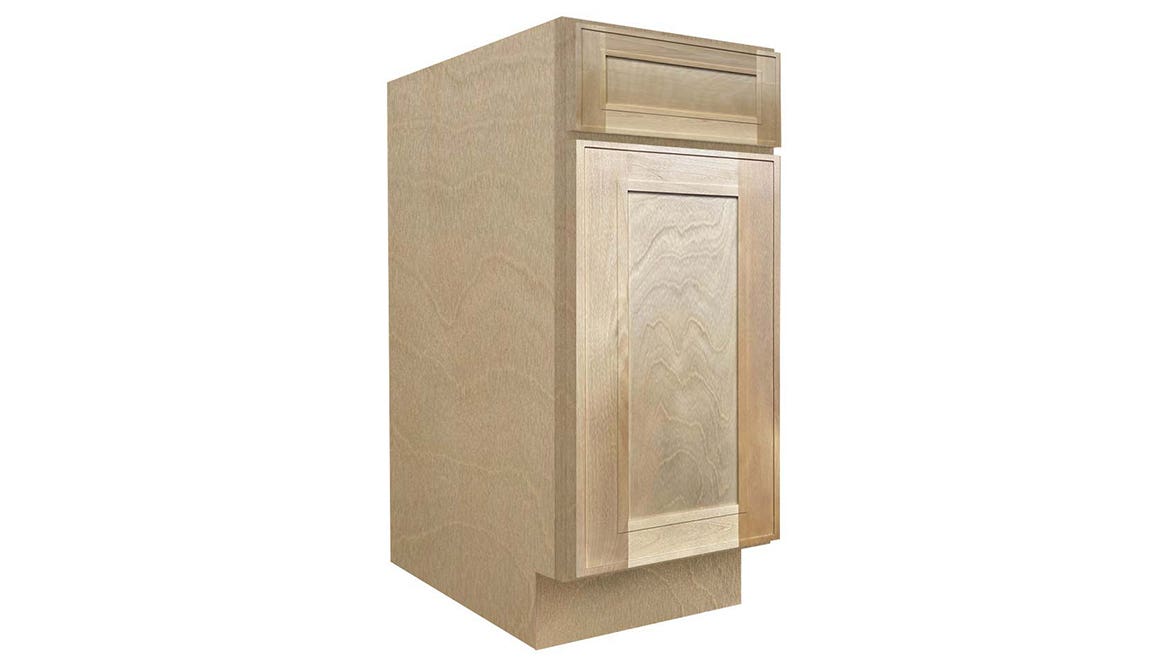 Craftsman Natural Shaker Cabinets