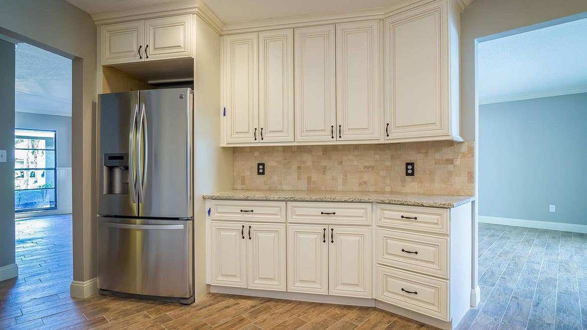 Pantry and Oven Cabinets 