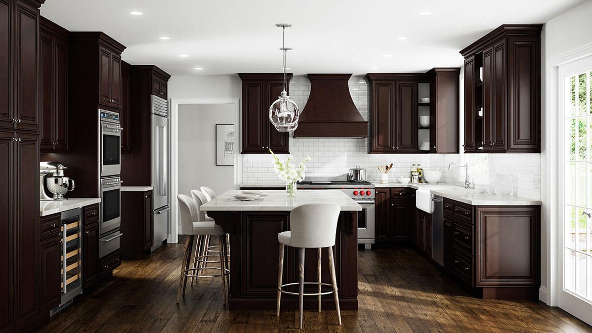 Bristol Chocolate Kitchen Cabinets