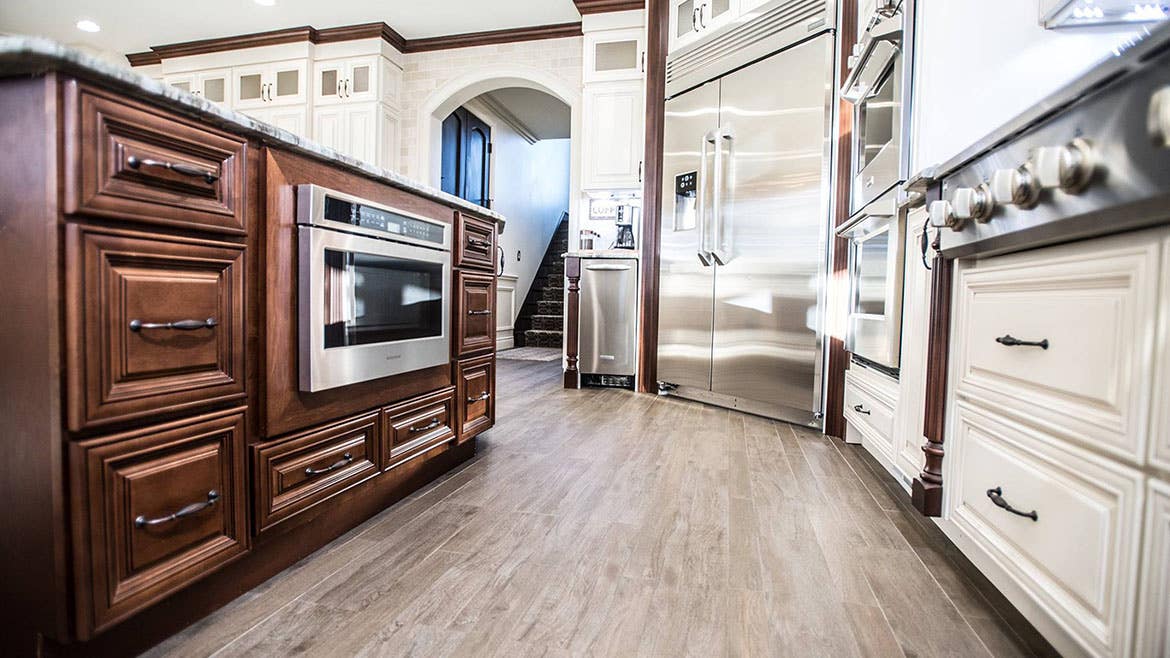 Pantry and Oven Cabinets 