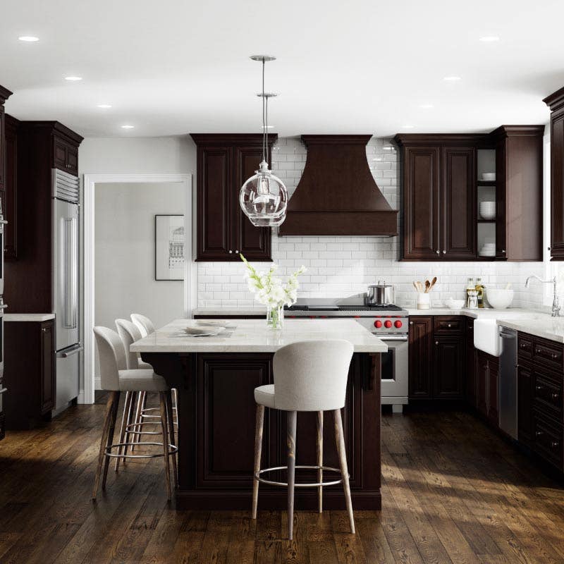 Bristol Chocolate Kitchen Cabinets