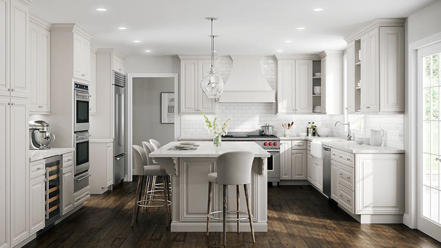 Pantry and Oven Cabinets 