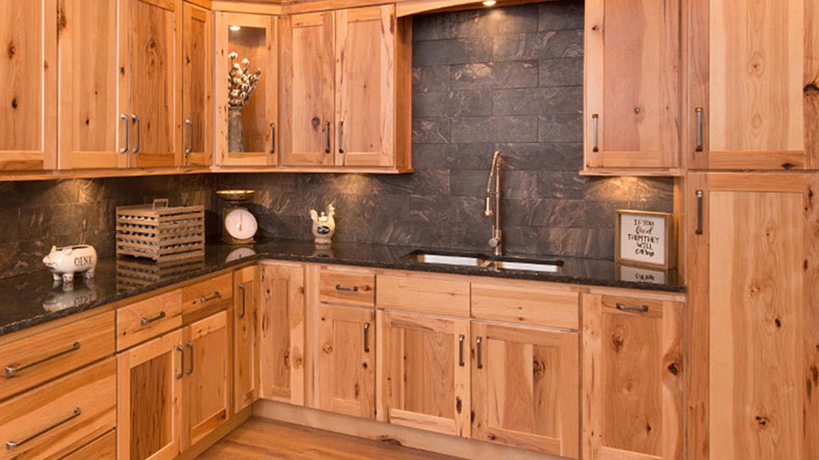 Ina Hickory Kitchen Cabinets, Best Hickory Kitchen Cabinets
