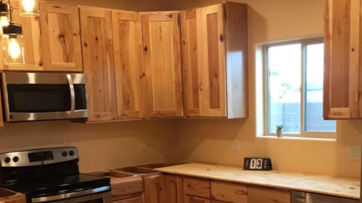 Pantry and Oven Cabinets 