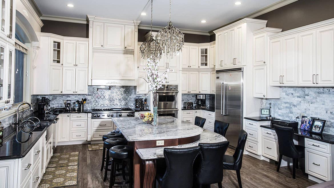 Pantry and Oven Cabinets 