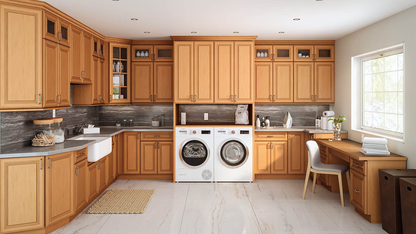 Pantry and Oven Cabinets 