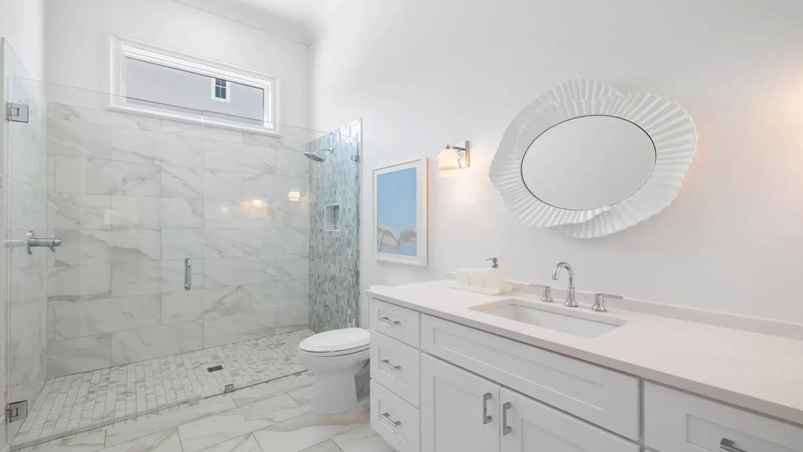 Colorado White Shaker Bathroom Cabinets