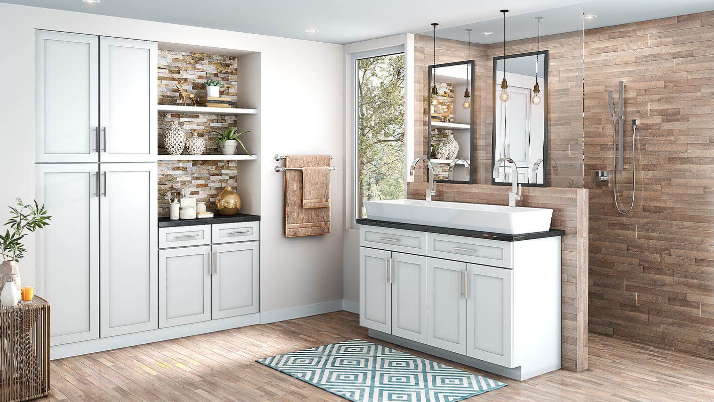 Pantry and Oven Cabinets 