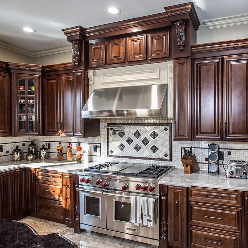 Charleston Saddle Kitchen Cabinets