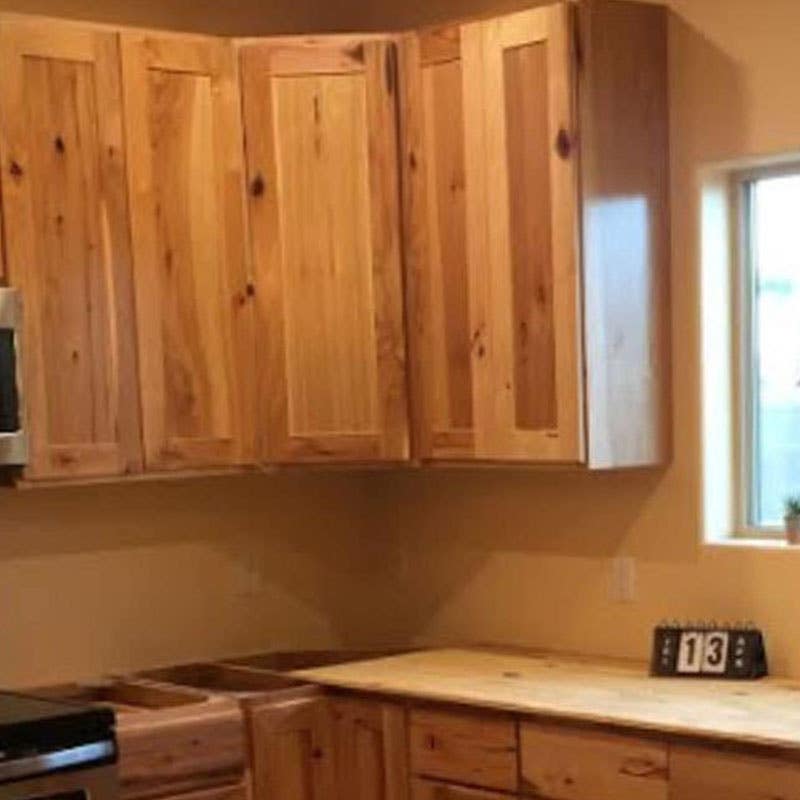 Hickory Shaker Kitchen Cabinets