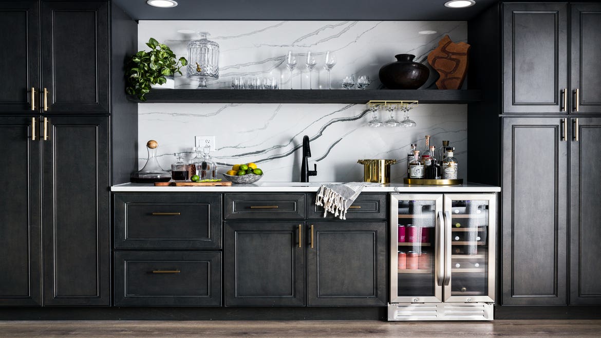 York Driftwood Grey Kitchen Cabinets