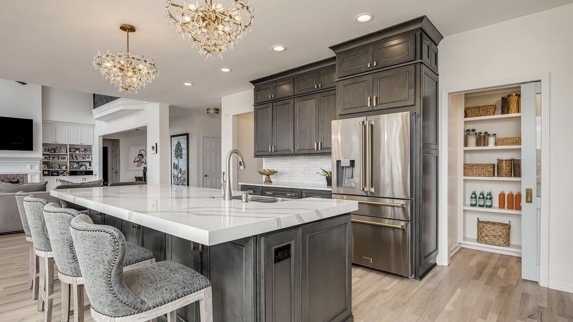 Pantry and Oven Cabinets 