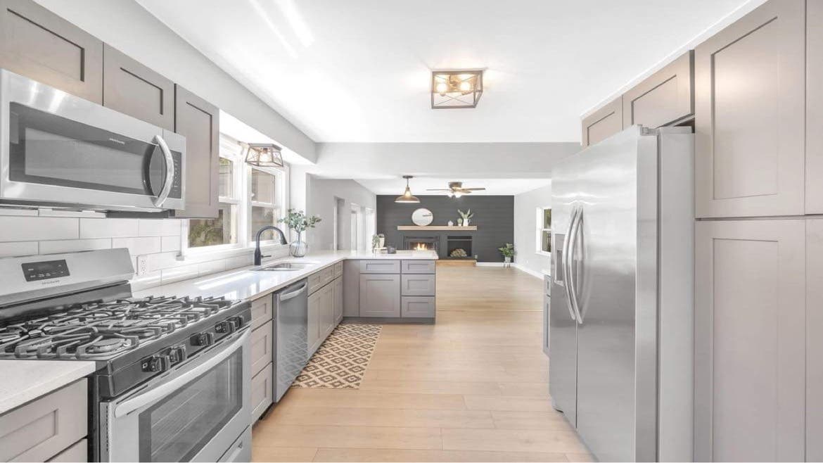 Pantry and Oven Cabinets 