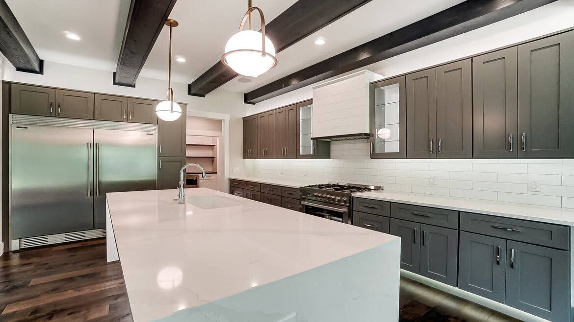 Pantry and Oven Cabinets 