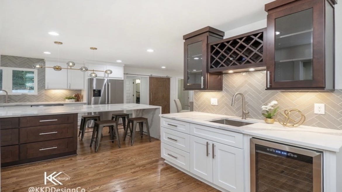 Pantry and Oven Cabinets 