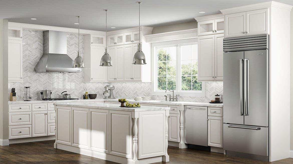 Madison Linen Kitchen Cabinets