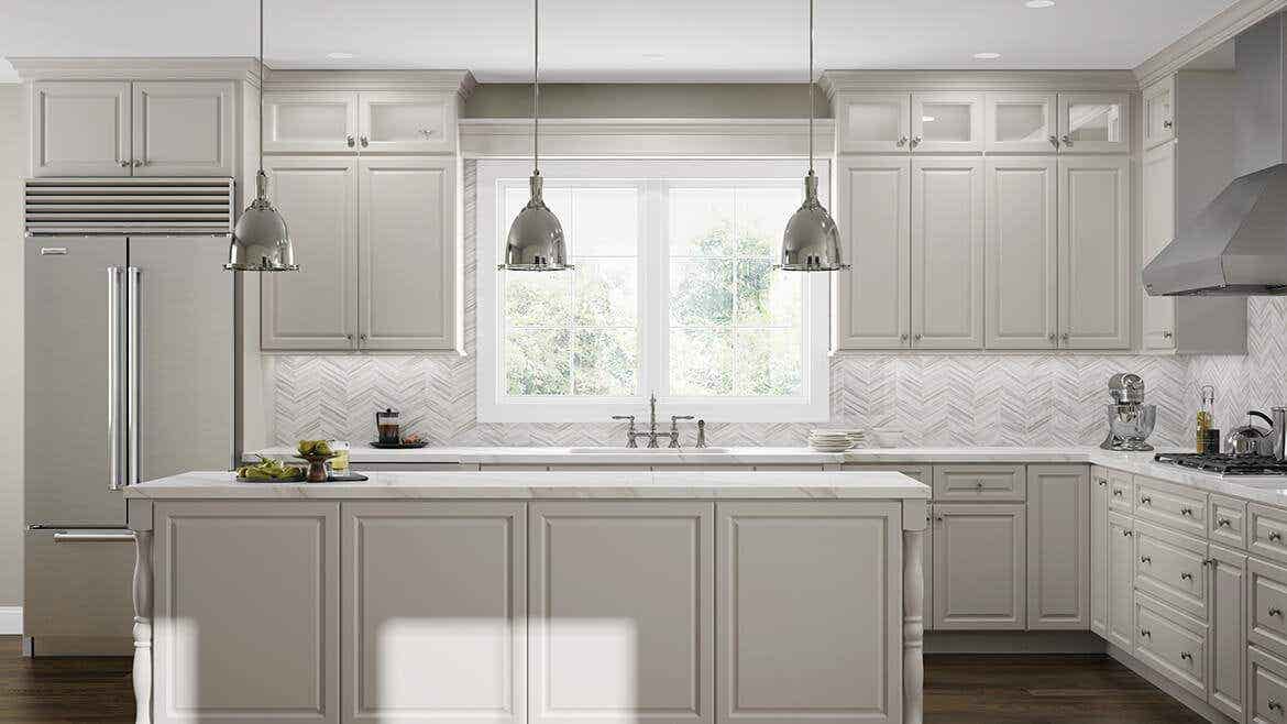 Madison Linen Kitchen Cabinets