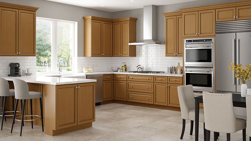 Madison Toffee Kitchen Cabinets