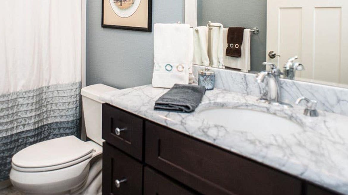 Shaker Espresso Bathroom Cabinets