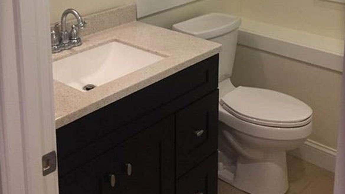 Shaker Espresso Bathroom Cabinets