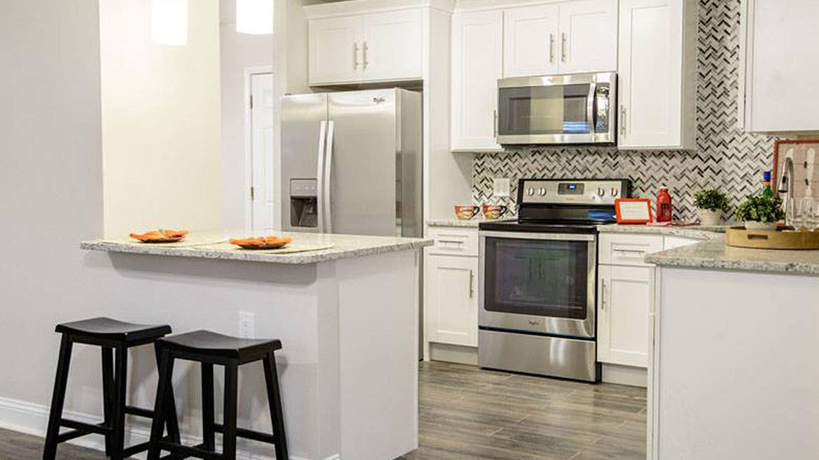 Pantry and Oven Cabinets 