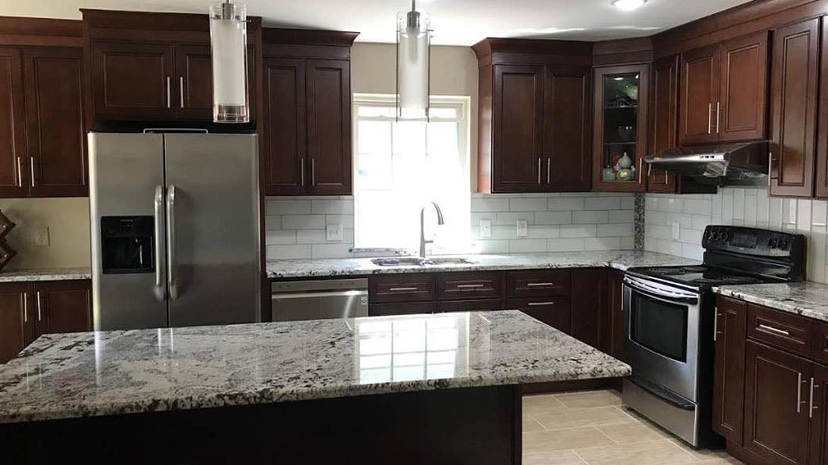 York Chocolate Kitchen Cabinets