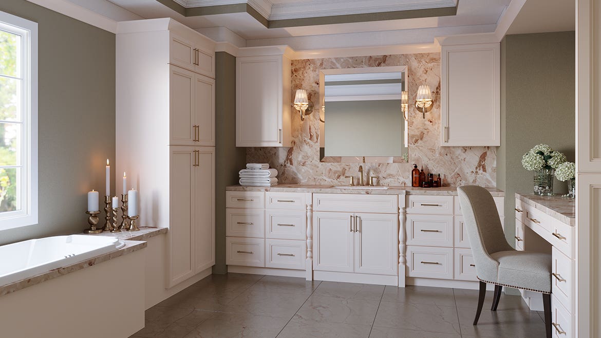 York Linen Bathroom Cabinets