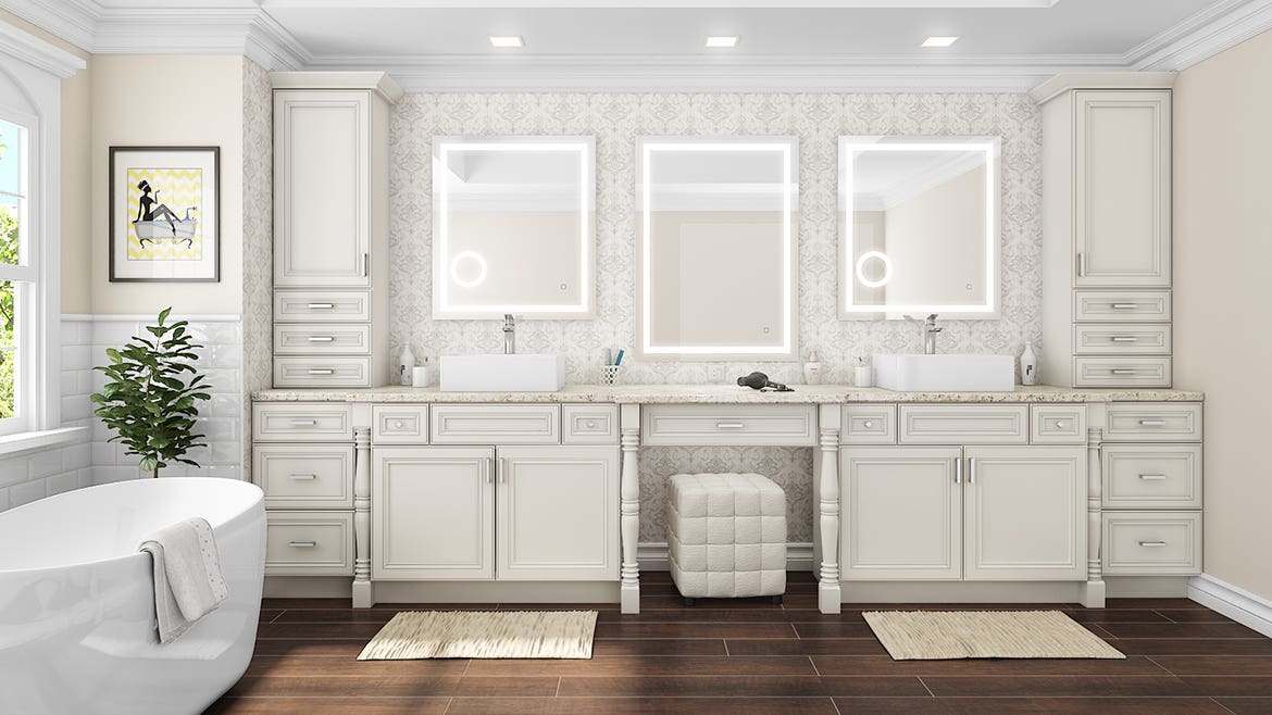 York Linen Bathroom Cabinets