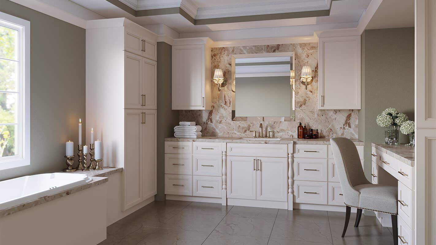 York Linen Kitchen Cabinets