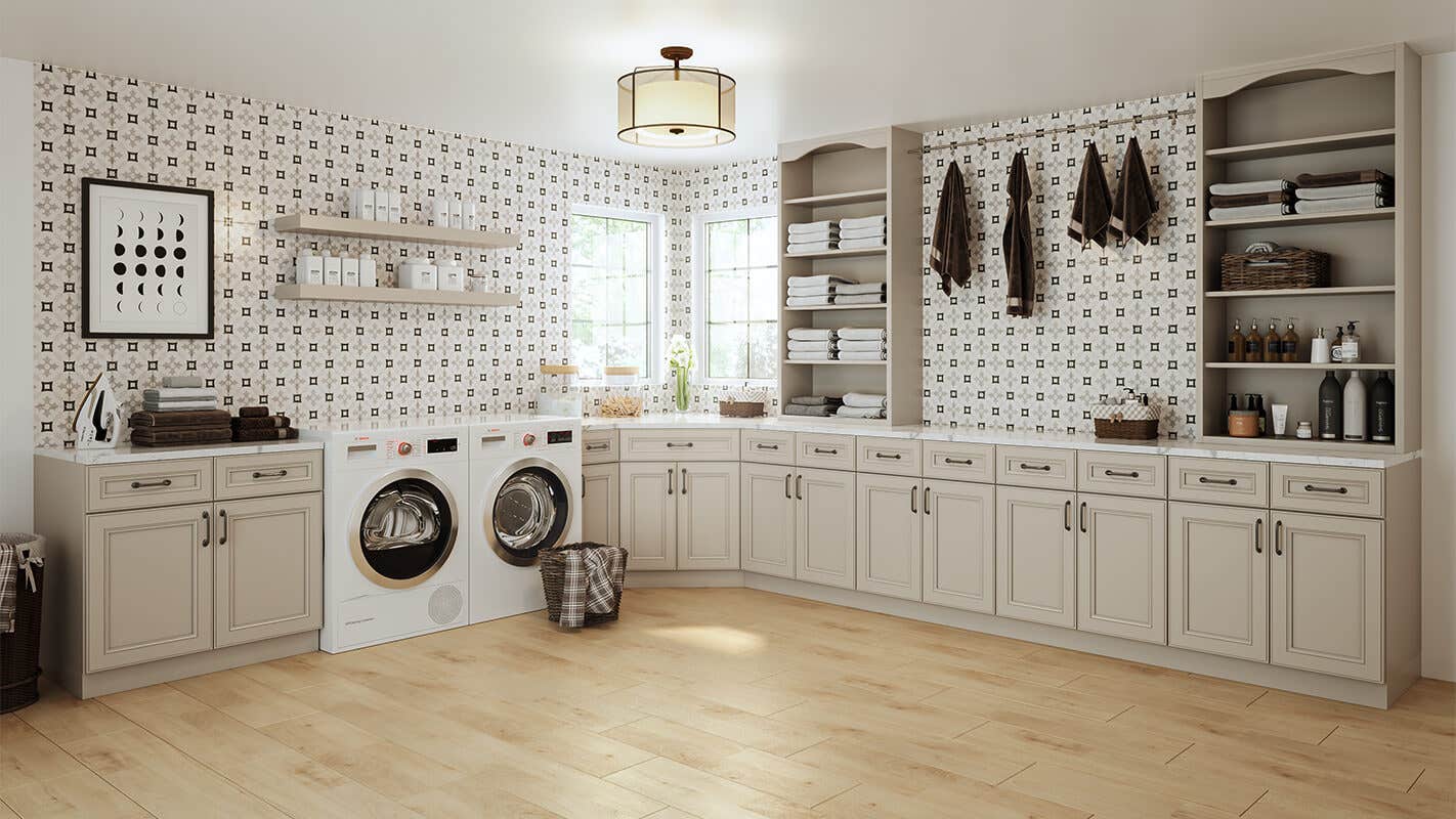 Pantry and Oven Cabinets 