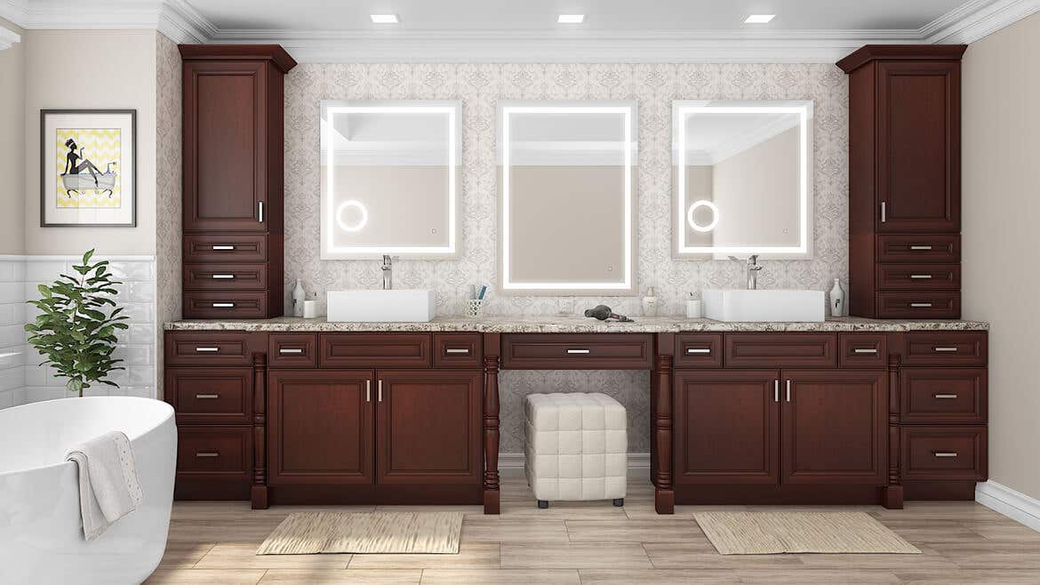 York Saddle Kitchen Cabinets