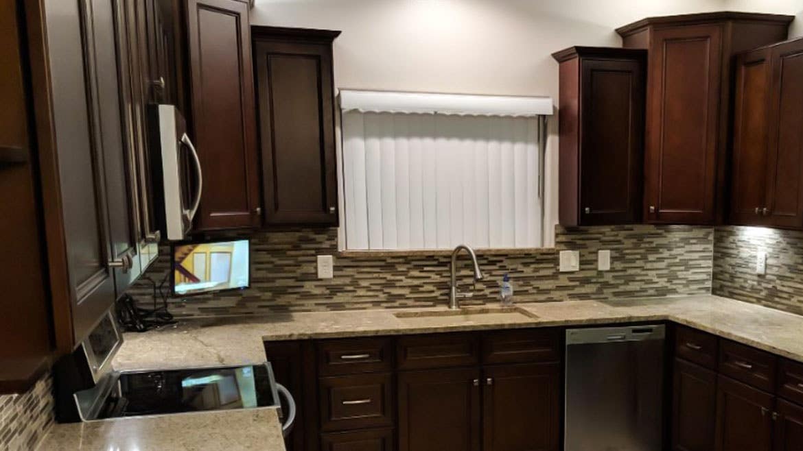 Pantry and Oven Cabinets 