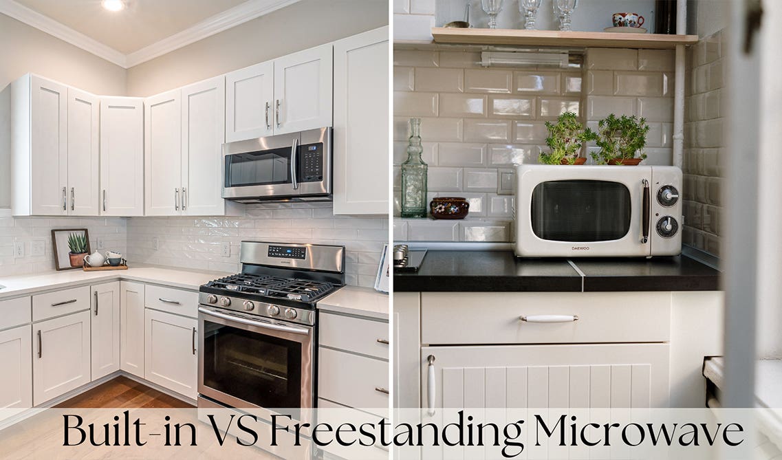 Built-In vs. Freestanding Microwave Cabinets: Which Is Best for You?