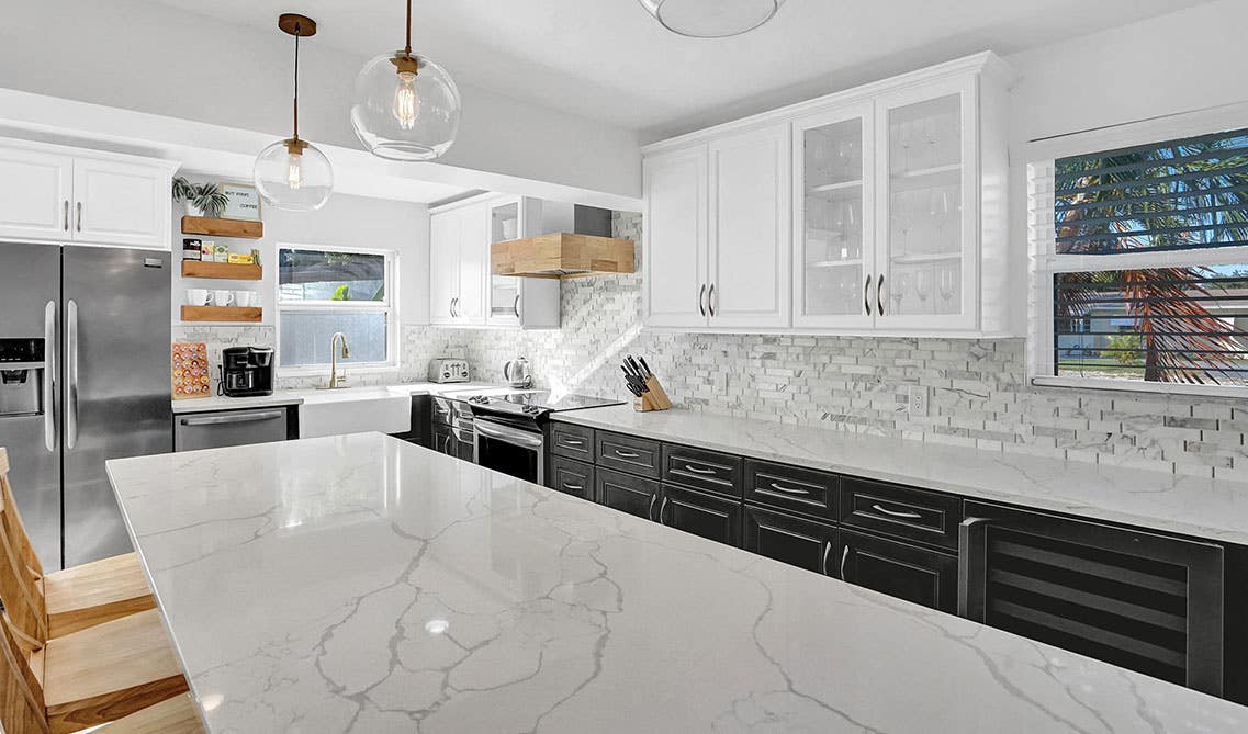 Explore Dazzling Quartz Countertops Colors for Your Ideal Kitchen Design