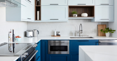 6 Microwave Cabinet Ideas For An Organized Kitchen