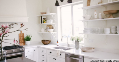 Open Shelving: Better Than Upper Cabinets? Pros & Cons